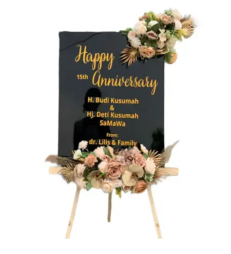 Papan Bunga Akrilik Adipasir